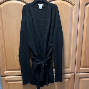 Women's Black Sweater Cardigan
